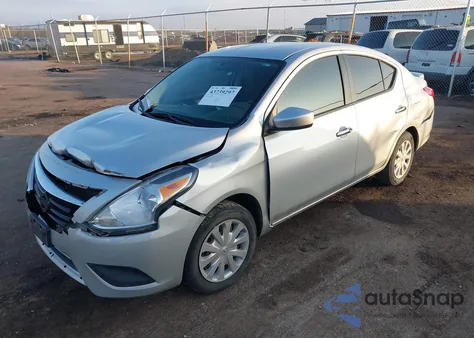 2017 Nissan Versa 1.6 Sv z USA, uszkodzony, nr VIN 3N1CN7AP4HL881497
